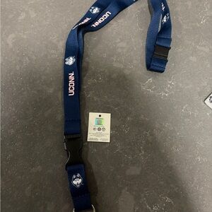 UConn Huskies Lanyard w/ detachable clip
